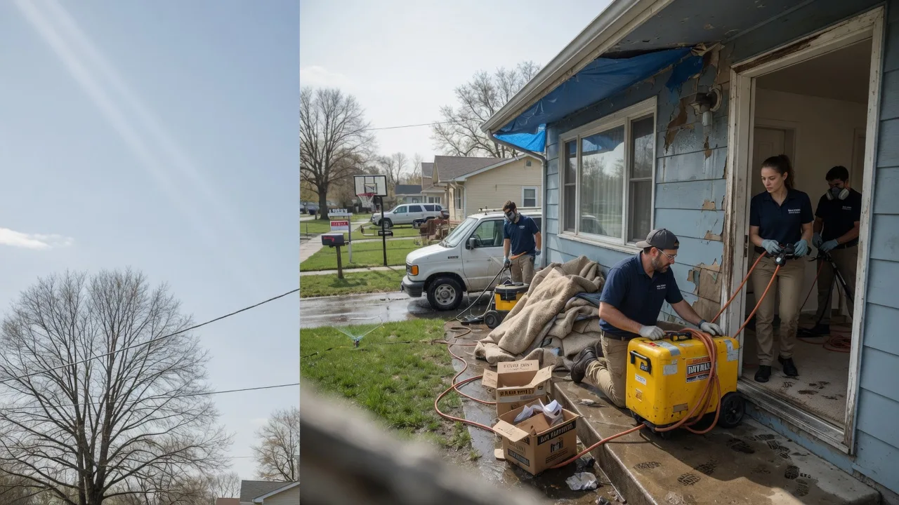Basement Flood Cleanup in Grapeville, PA near me